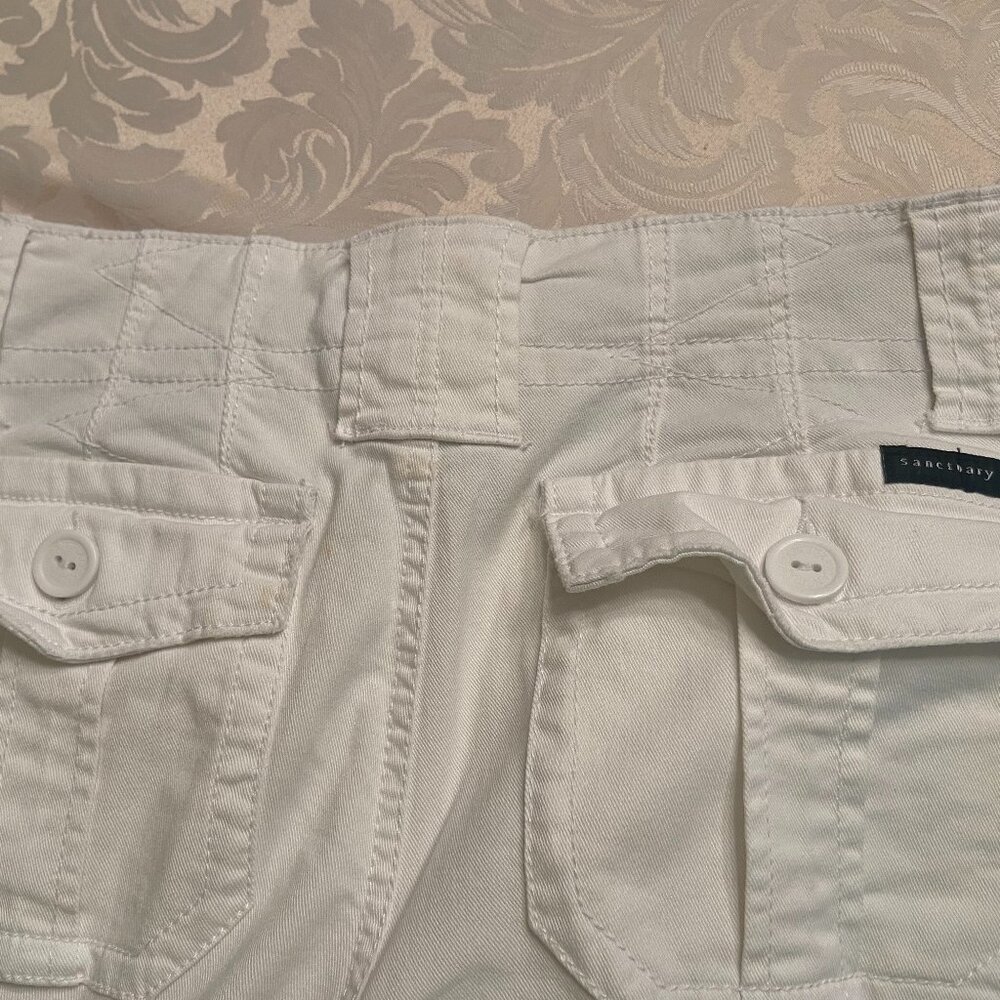 Sanctuary Clothing White Pants - Size 28 - Picture 8 of 9
